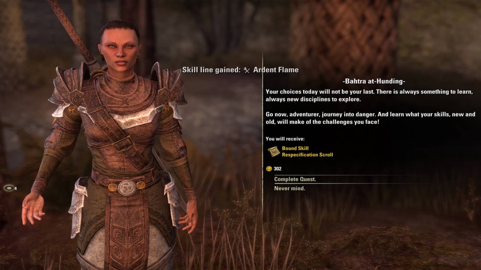 The Player Finishing a Study in Discipline 