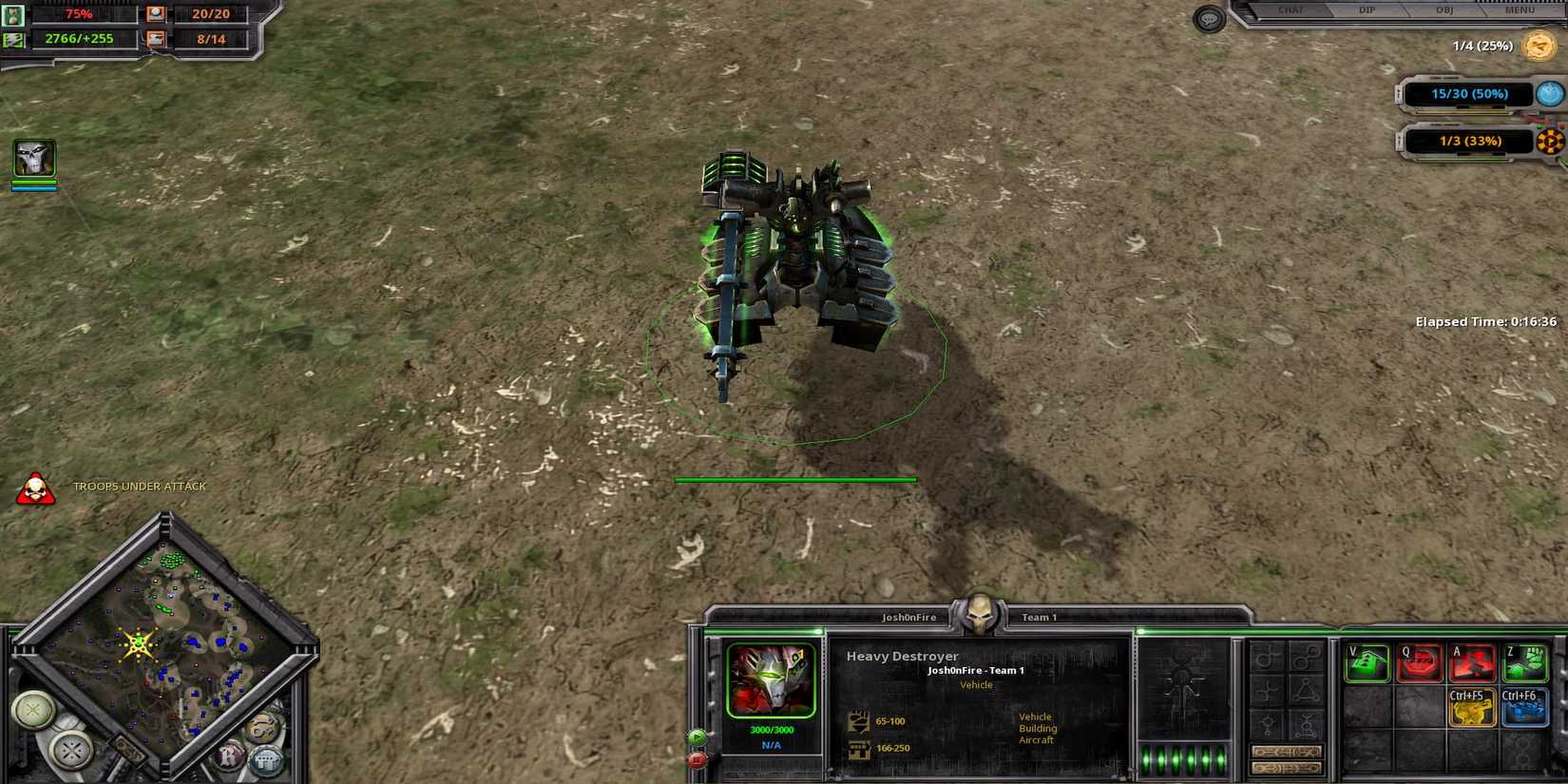 A Heavy Destroyer in game 