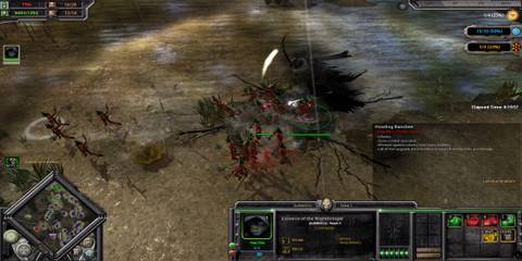 The C'tan Shard of the Nightbringer attacking enemies