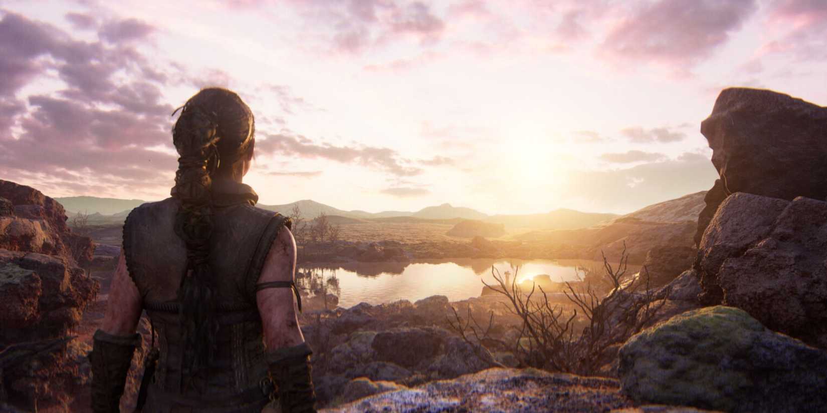 Senua looking at the horizon - Senua's Saga Hellblade 2