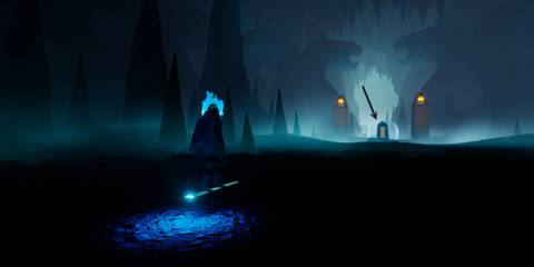 Shadow Tundra Stele Location 1 Sword of the Sea