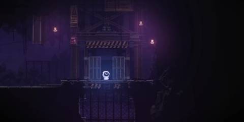 Sheepy using an elevator - Sheepy A Short Adventure