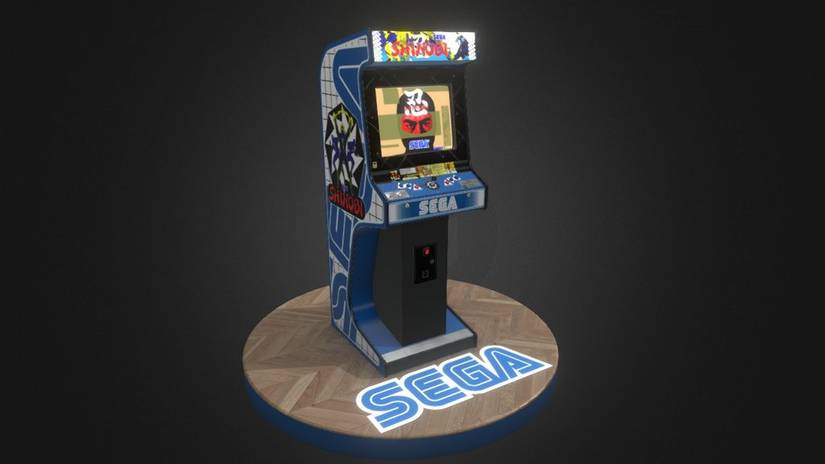 shinobi arcade cabinet