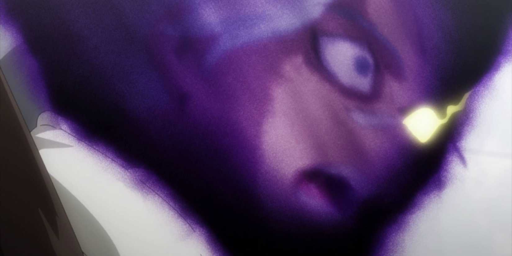 Shirakuma's face appears inside Kurogiri.