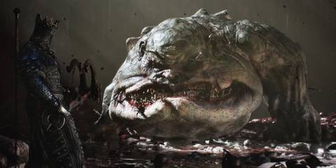 Shooting an enemy in Mortal Shell 2