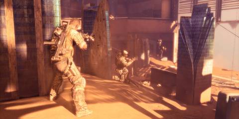 Shooting enemies in Spec Ops The Line