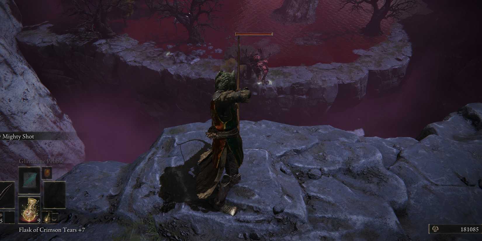 Shooting enemies with a bow in Elden Ring