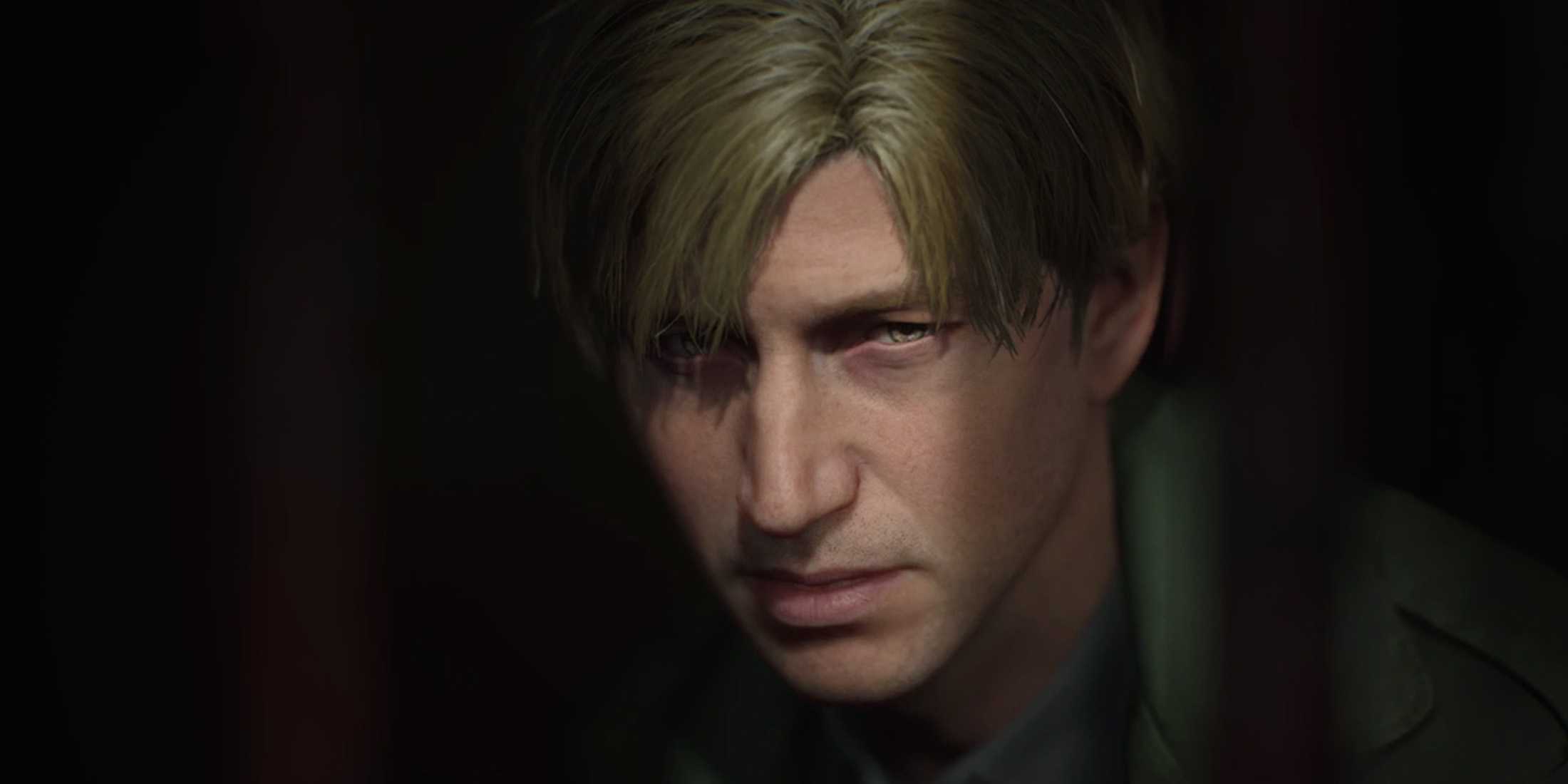 Silent Hill 2 James Sutherland close-up looking through rusted bars
