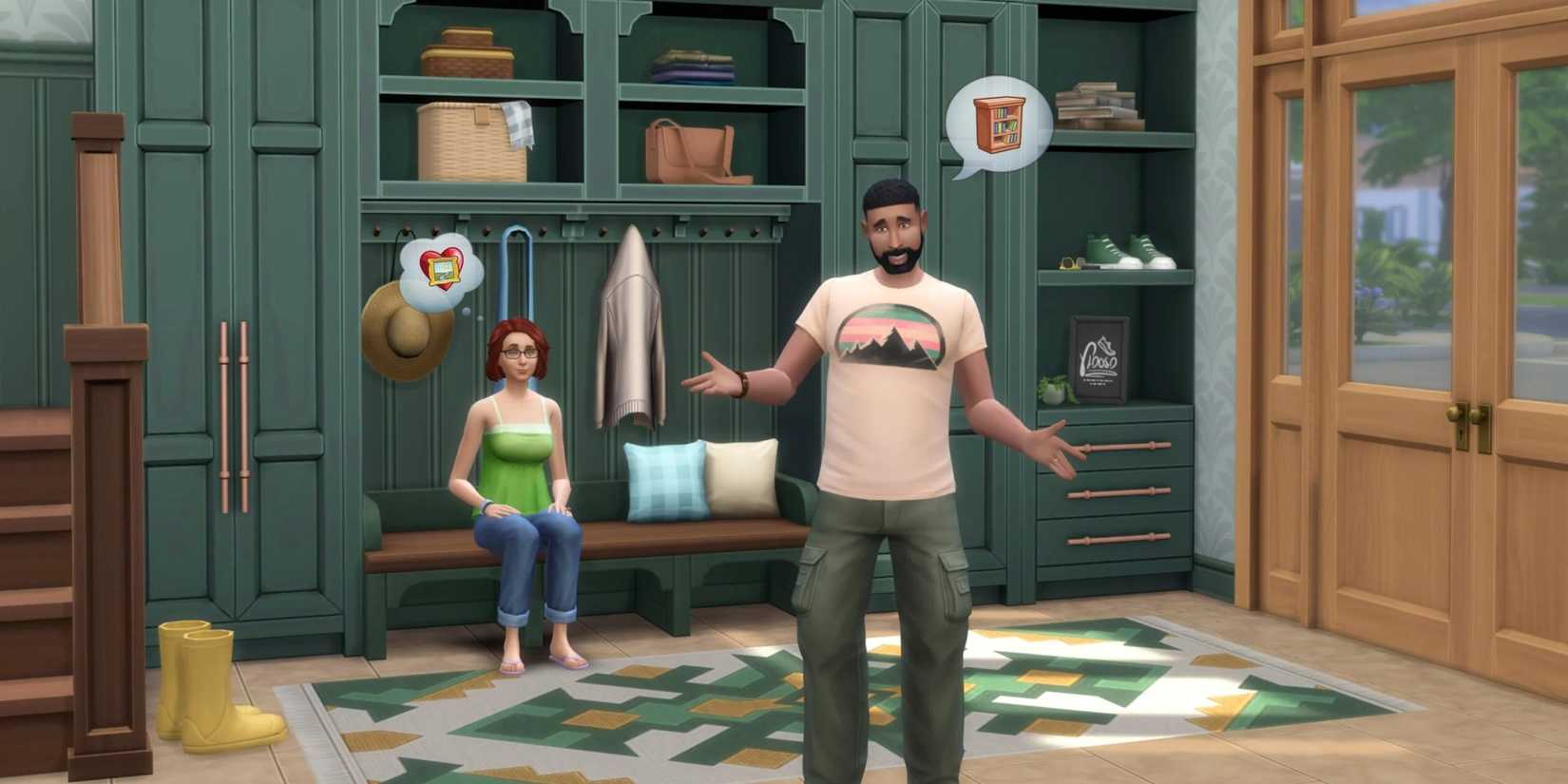 Sims 4 Grange Mudroom Creator Kit