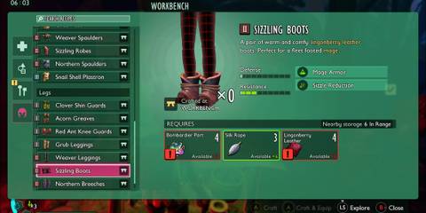 Sizzling Boots in Grounded 2