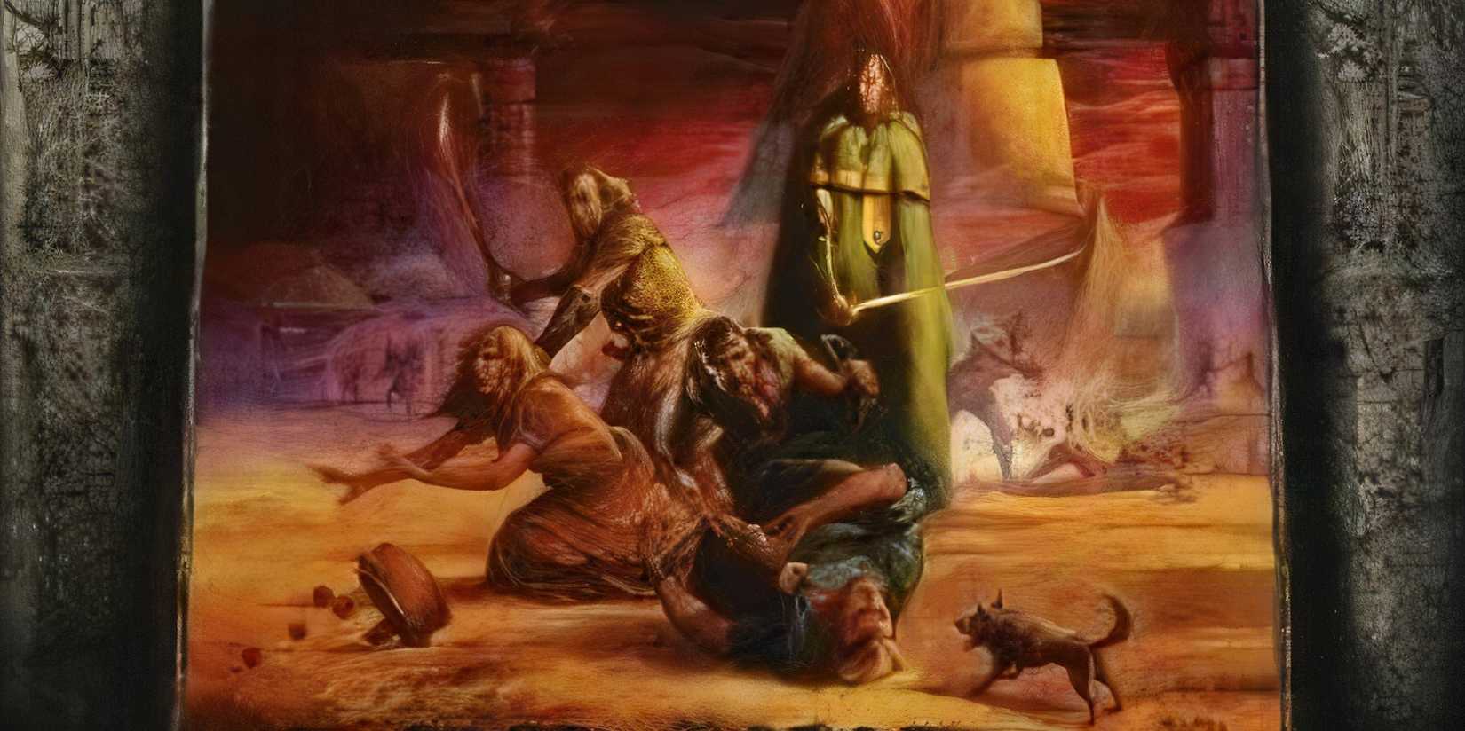 Slavers cover by Sean K. Reynolds and Chris Pramas (Wizards of the Coast, Inc., 2000) cropped