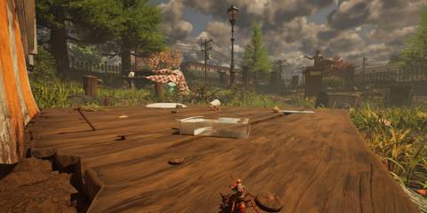 snackbar front wooden table base location in grounded 2 (2)