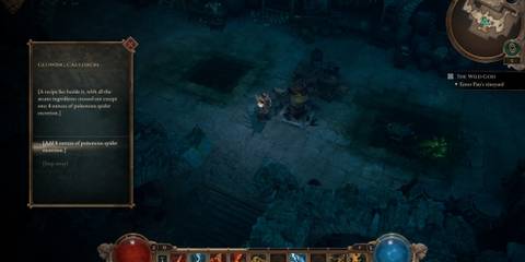 Spider Cellar Cauldron hidden objective in Titan Quest 2