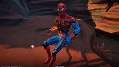 spider-man looks surprised