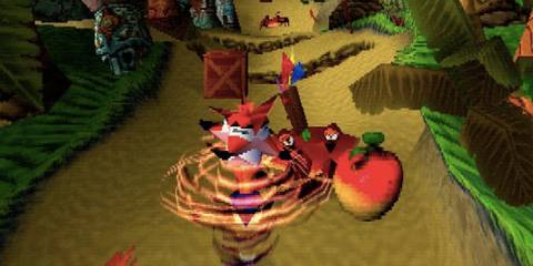 Spinning in Crash Bandicoot (PS1)