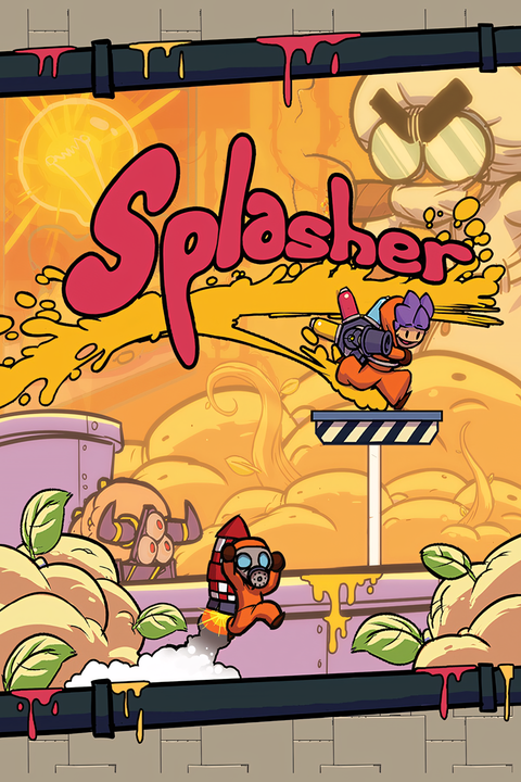 Splasher Tag Page Cover Art