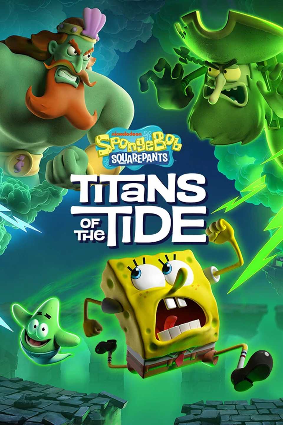 SpongeBob SquarePants Titans of the Tide tag page cover art