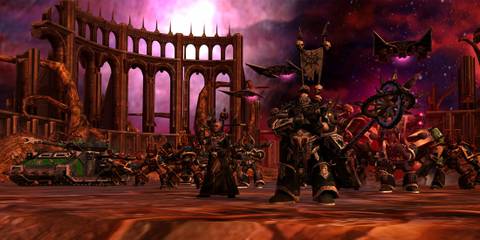 The forces of chaos in Dawn of War