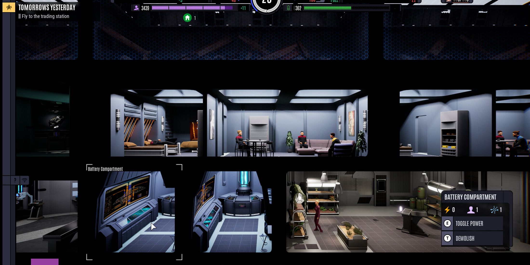 Star Trek Voyager Across the Unknown crew