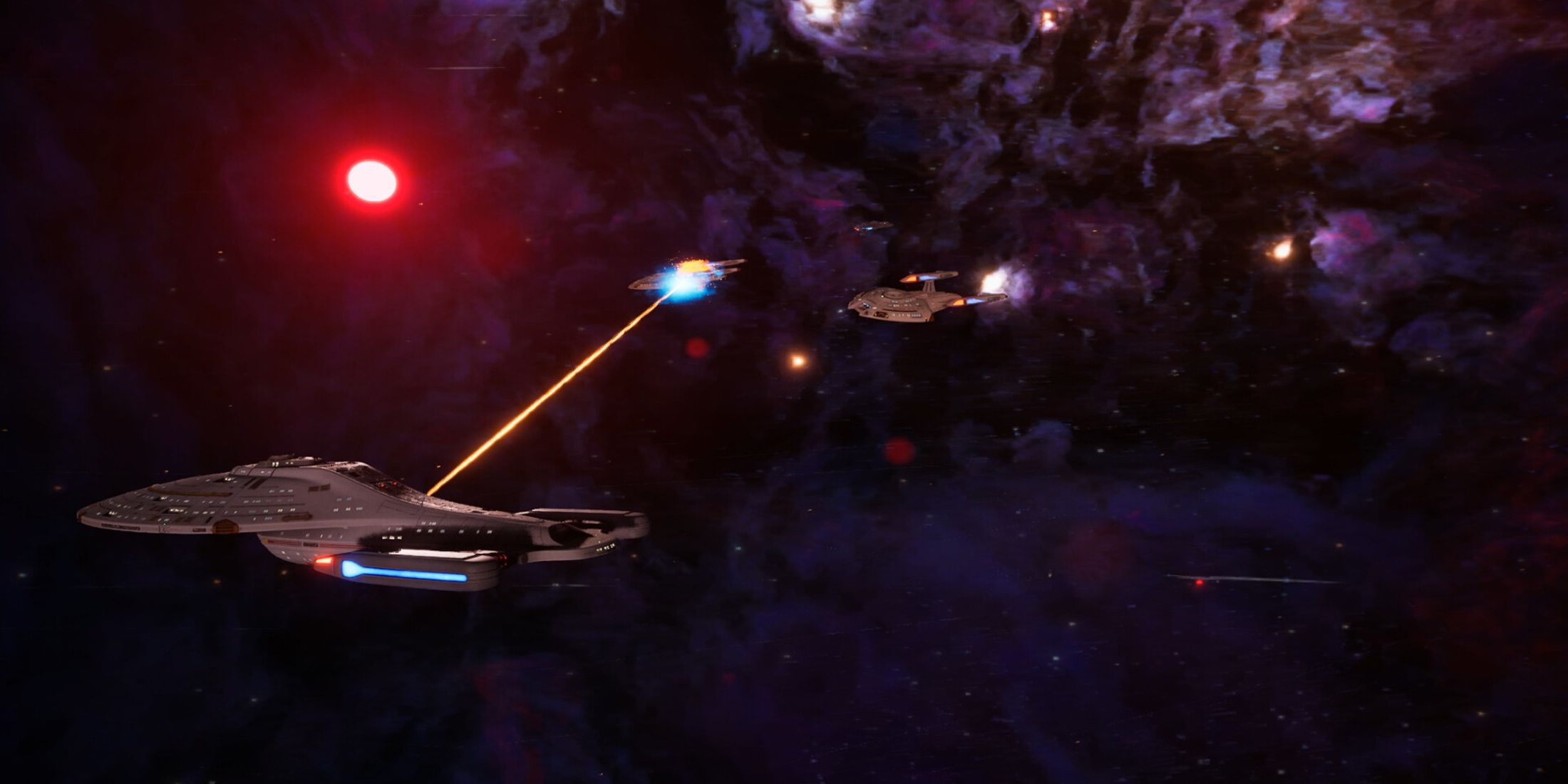 Star Trek Voyager Across the Unknown ships