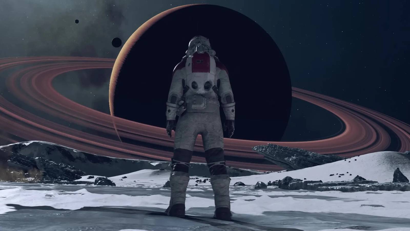 Starfield Player Character On a Planet