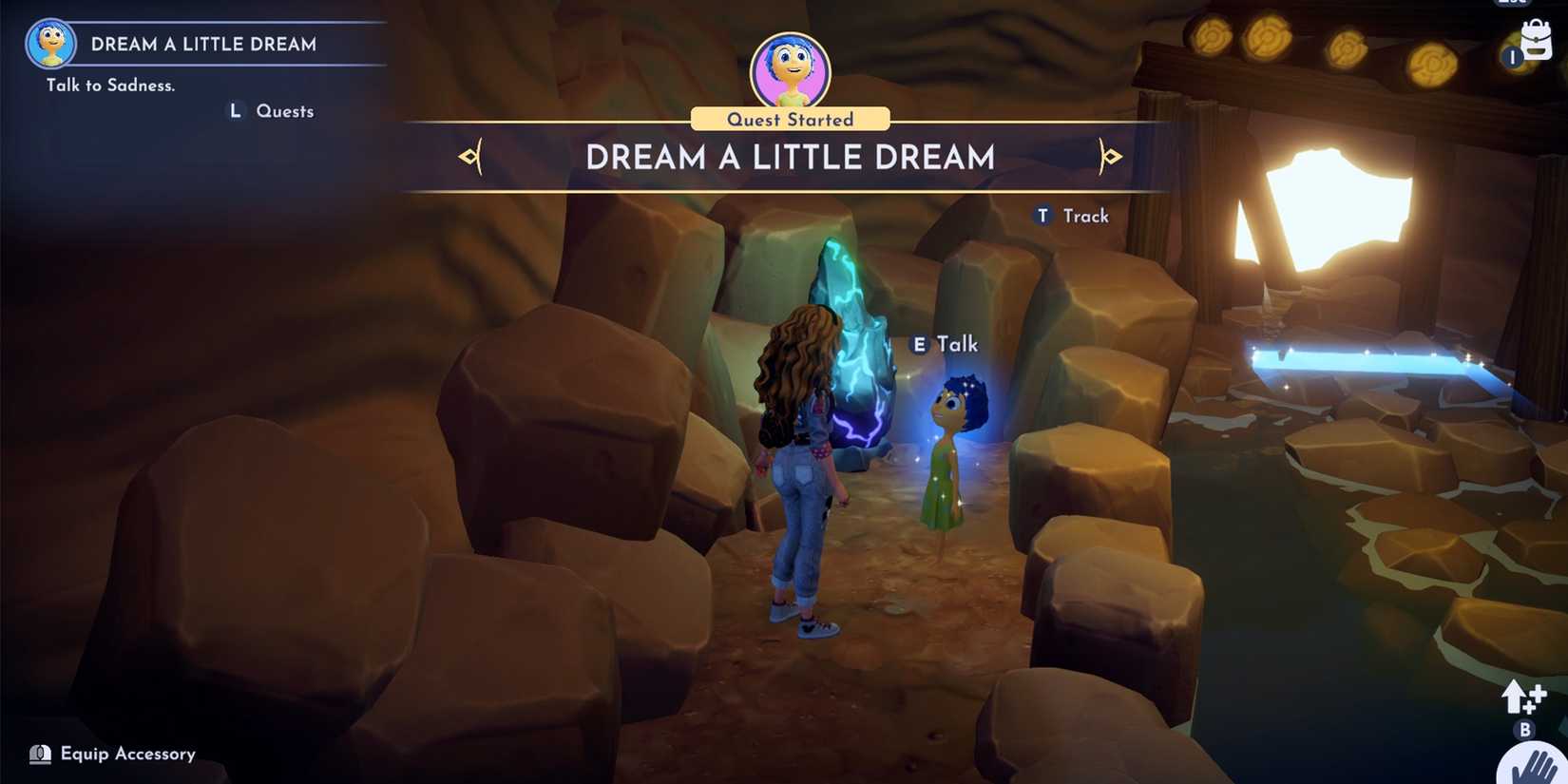 start dream a little dream quest in ddv disney dreamlight valley