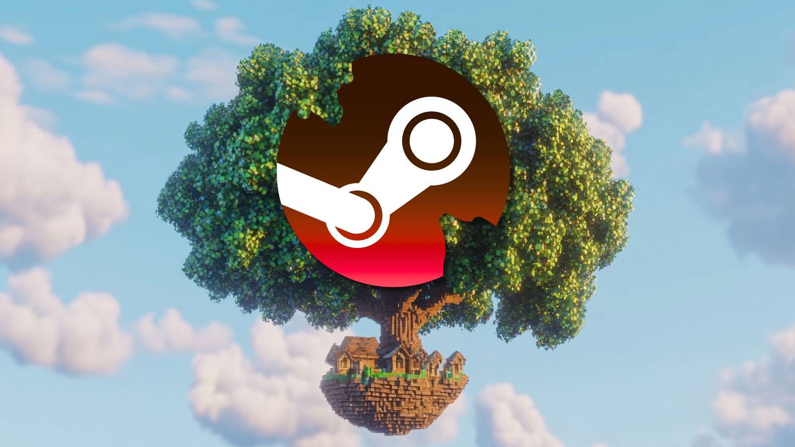 upcoming steam game is like minecraft with realisitc graphics.