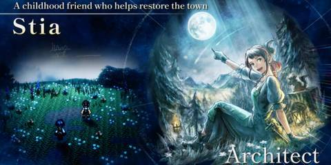 Stia’s character introduction in Octopath Traveler 0