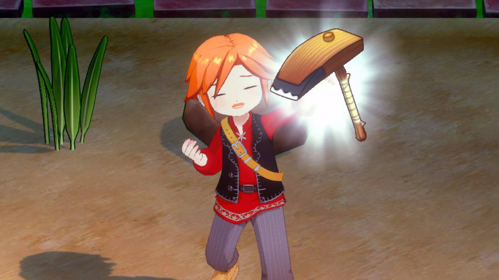 Story of Seasons Best Early Crops Starting Seeds Farmer with Hoe