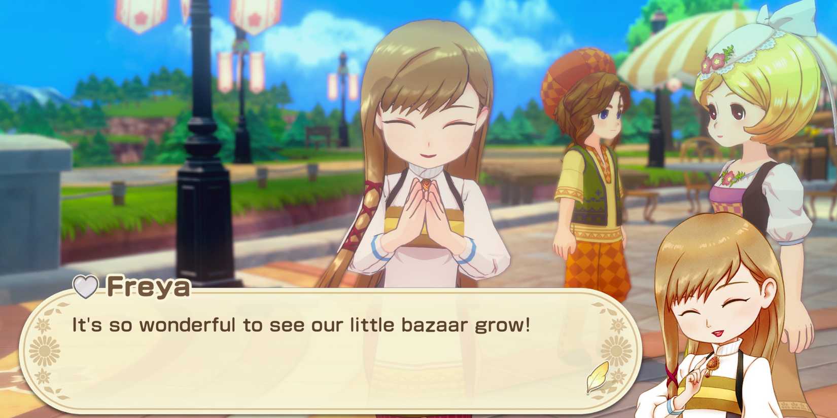 Story of Seasons Grand Bazaar All Partners Romance Characters Freya