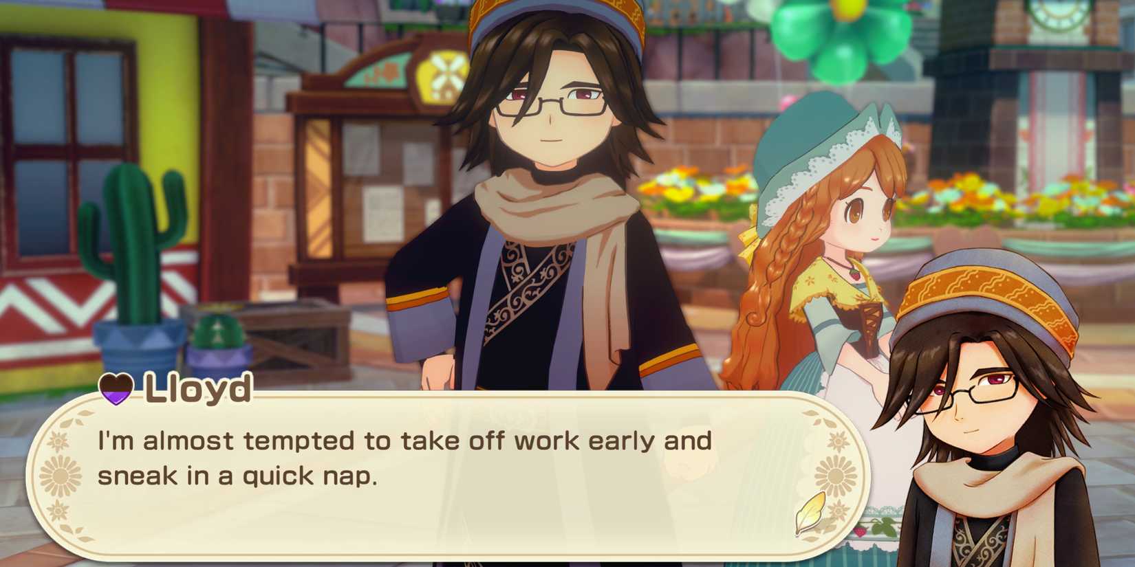 Story of Seasons Grand Bazaar All Partners Romance Characters Lloyd