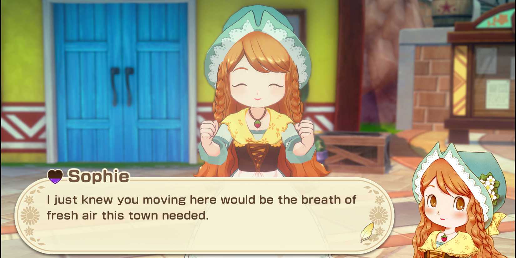 Story of Seasons Grand Bazaar All Partners Romance Characters Sophie
