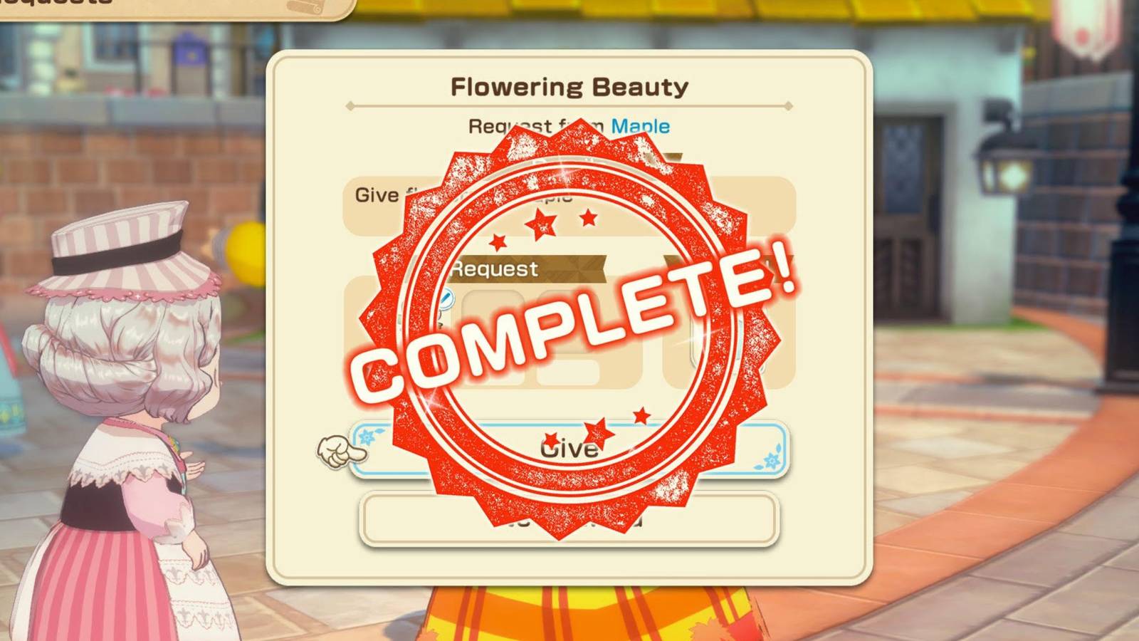 Story of Seasons Grand Bazaar - Flowering Beauty Request Guide