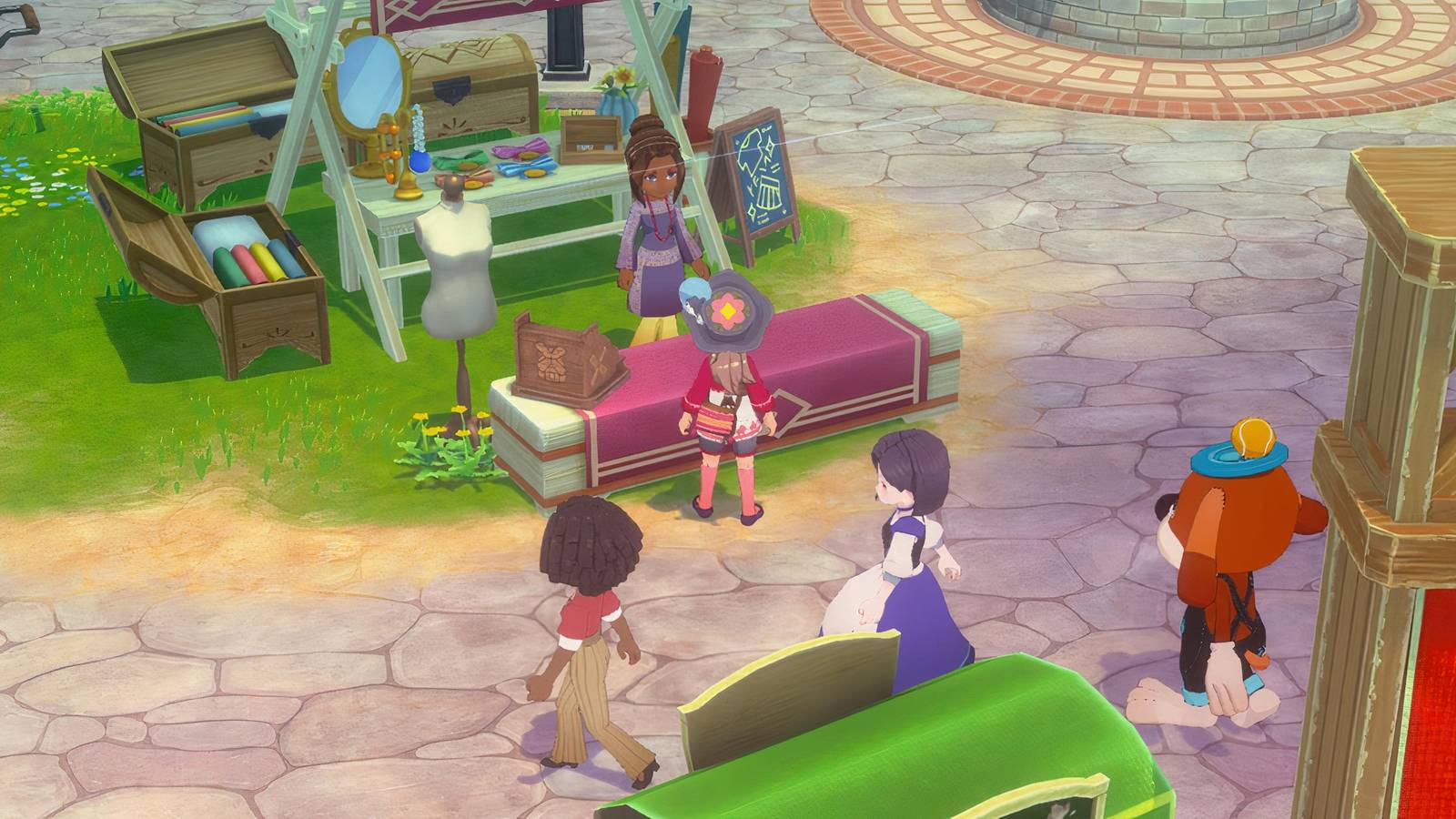 Story of Seasons Grand Bazaar Ailes D'ange Boutique Shop