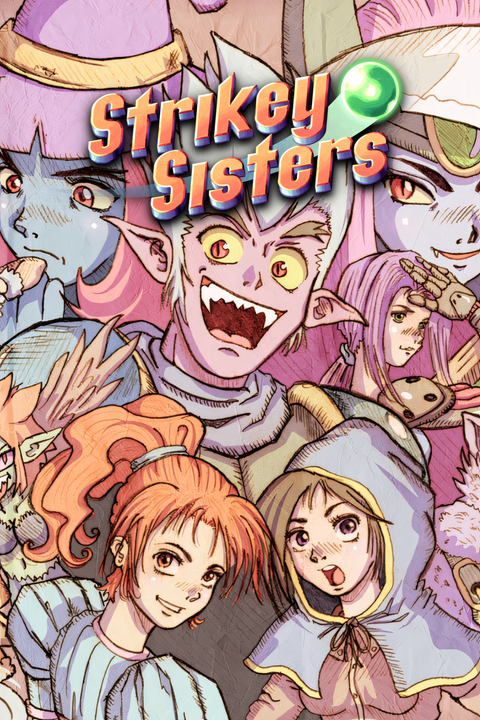 Strikey Sisters Tag Page Cover Art