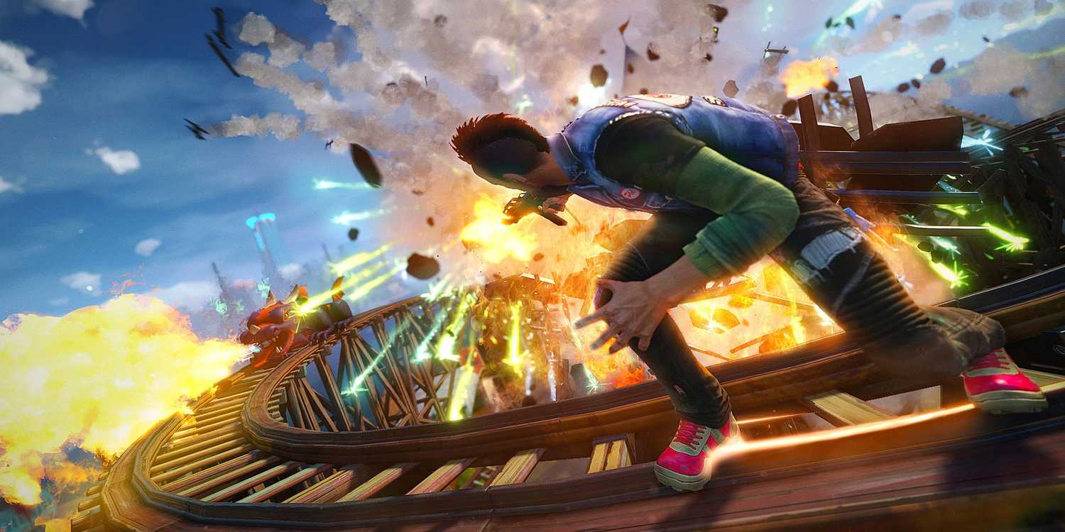 Sunset Overdrive Grinding Movement