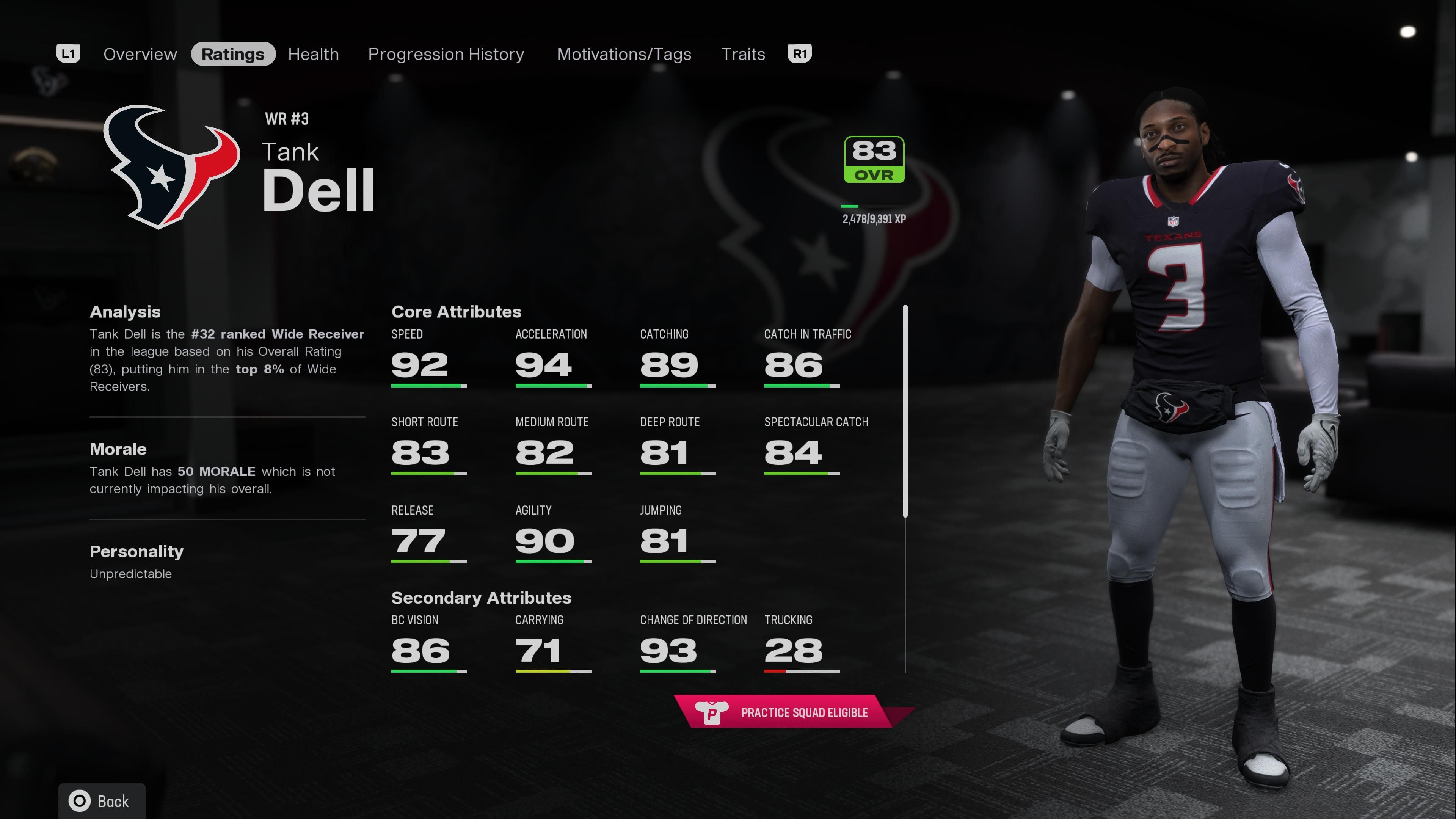 Tank Dell Madden 26 Franchise