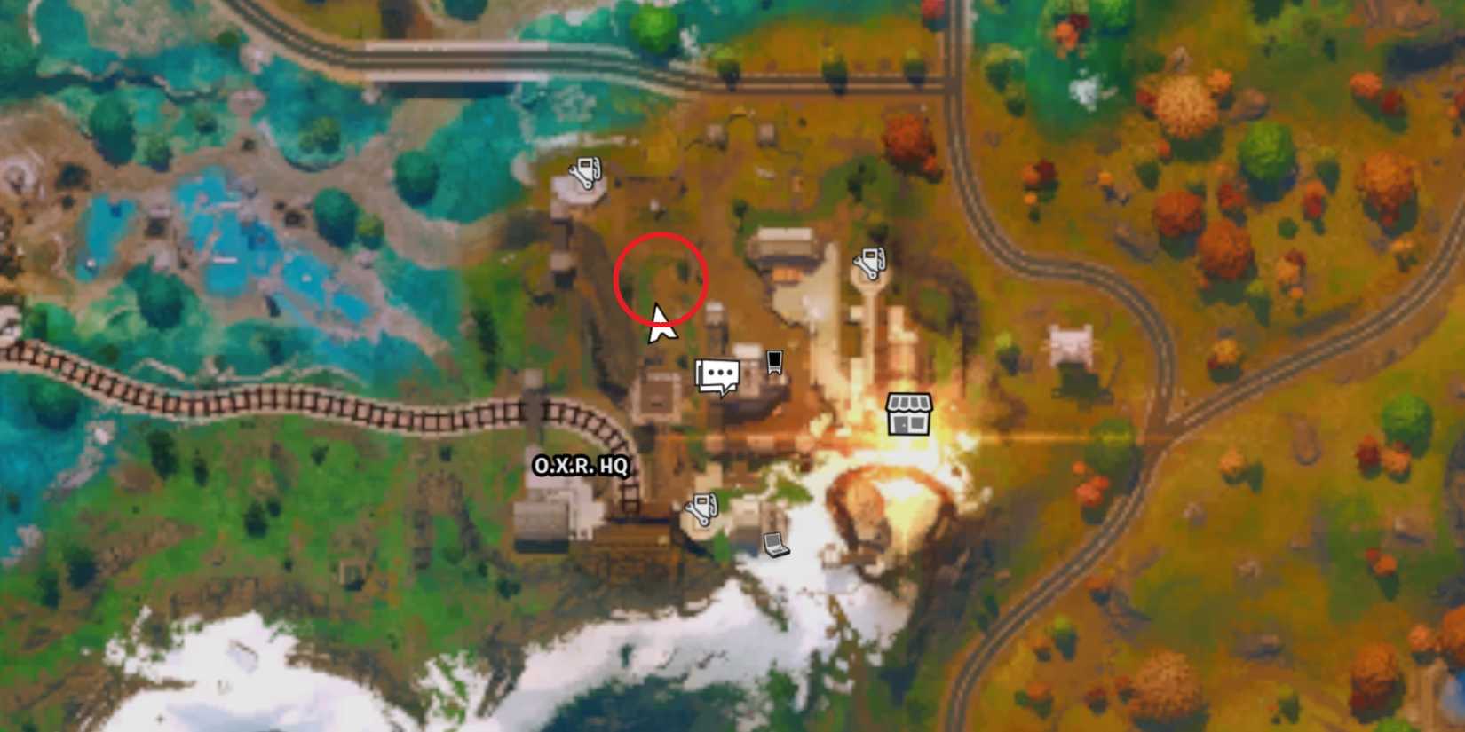 target dummy locations fortnite
