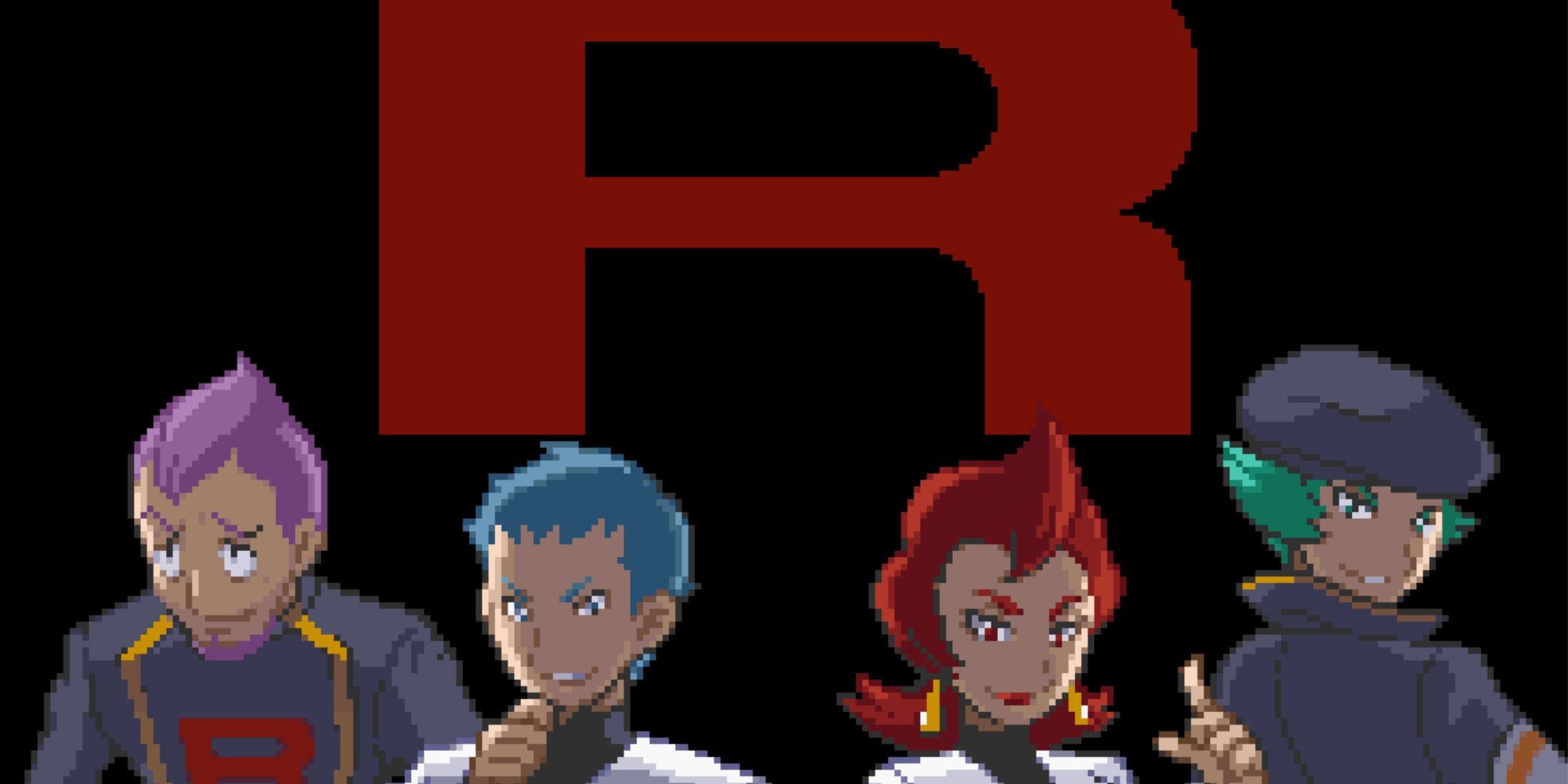 Team Rocket in Pokemon HeartGold