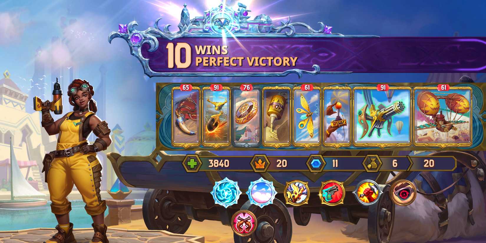 the-bazaar which hero character should you choose pick card deck - stelle