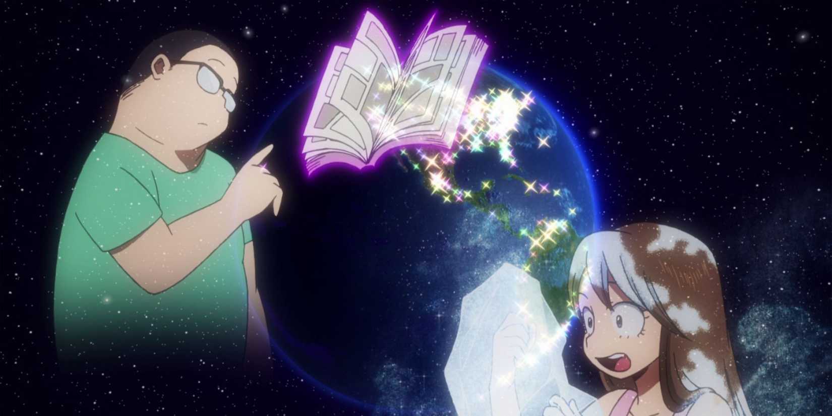 The narrator explains how the appearance of quirks have re-shaped the world - My Hero Academia