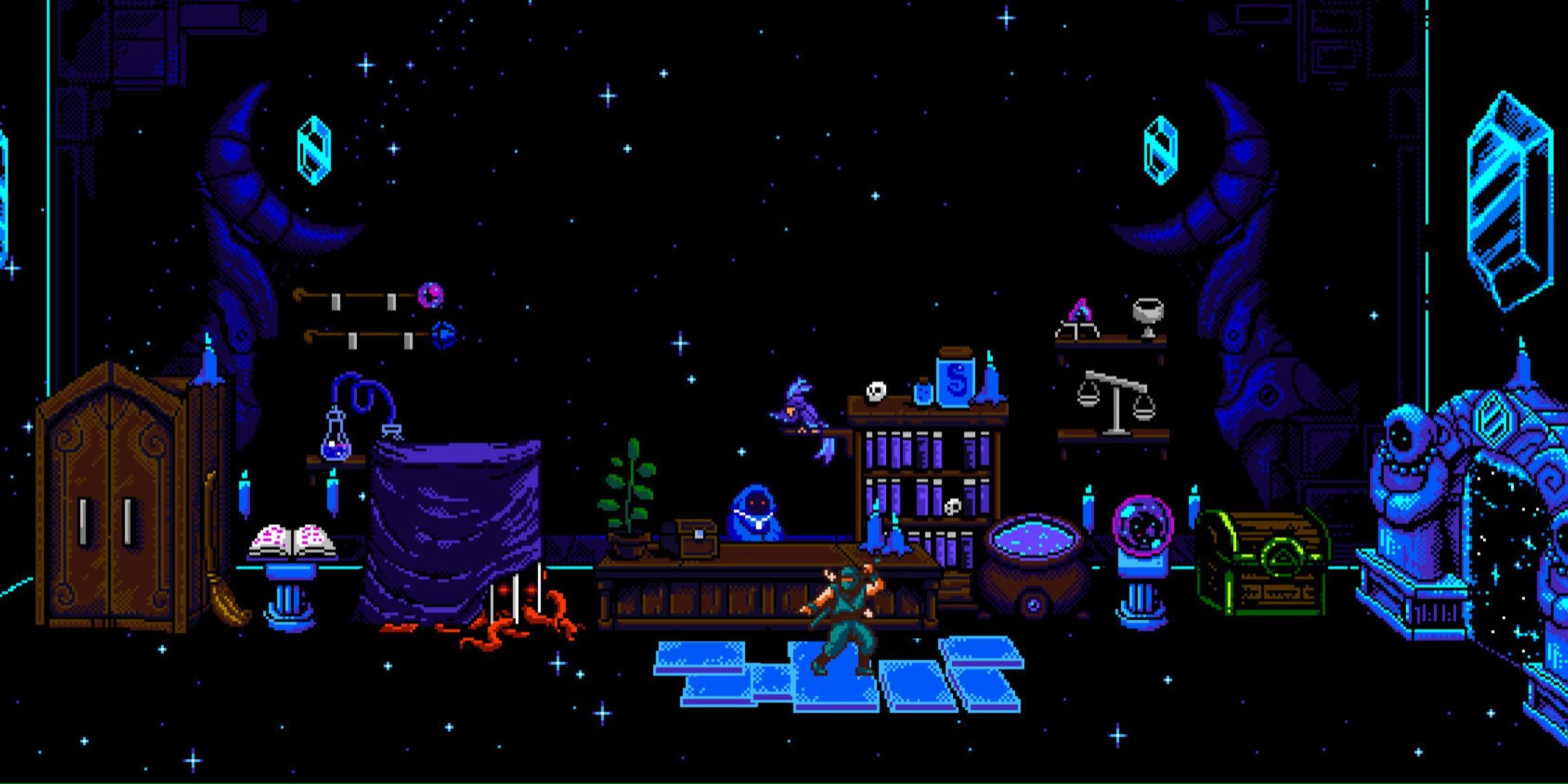 The shop in The Messenger