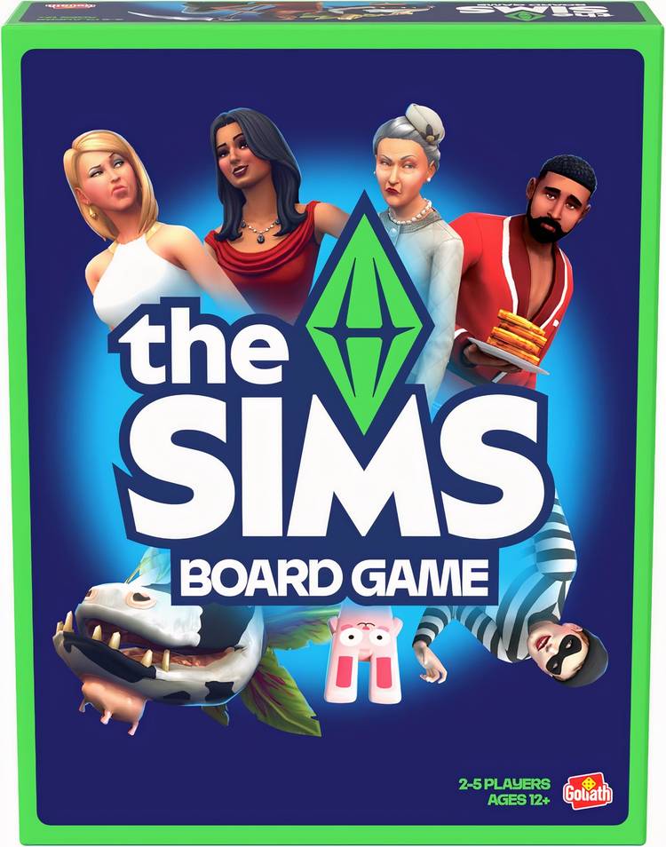 The Sims Board Game Box Art-1