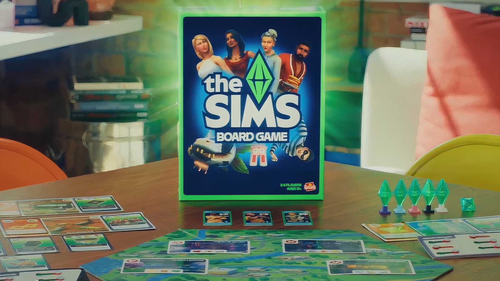 The Sims Board Game Over Table