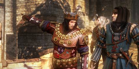 The Witcher 2 King Foltest and Vernon Roche