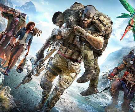 Ubisoft Games Star Wars Outlaws, Ghost Recon Breakpoint, Avatar Frontiers of Pandora, and Assassin's Creed Valhallae