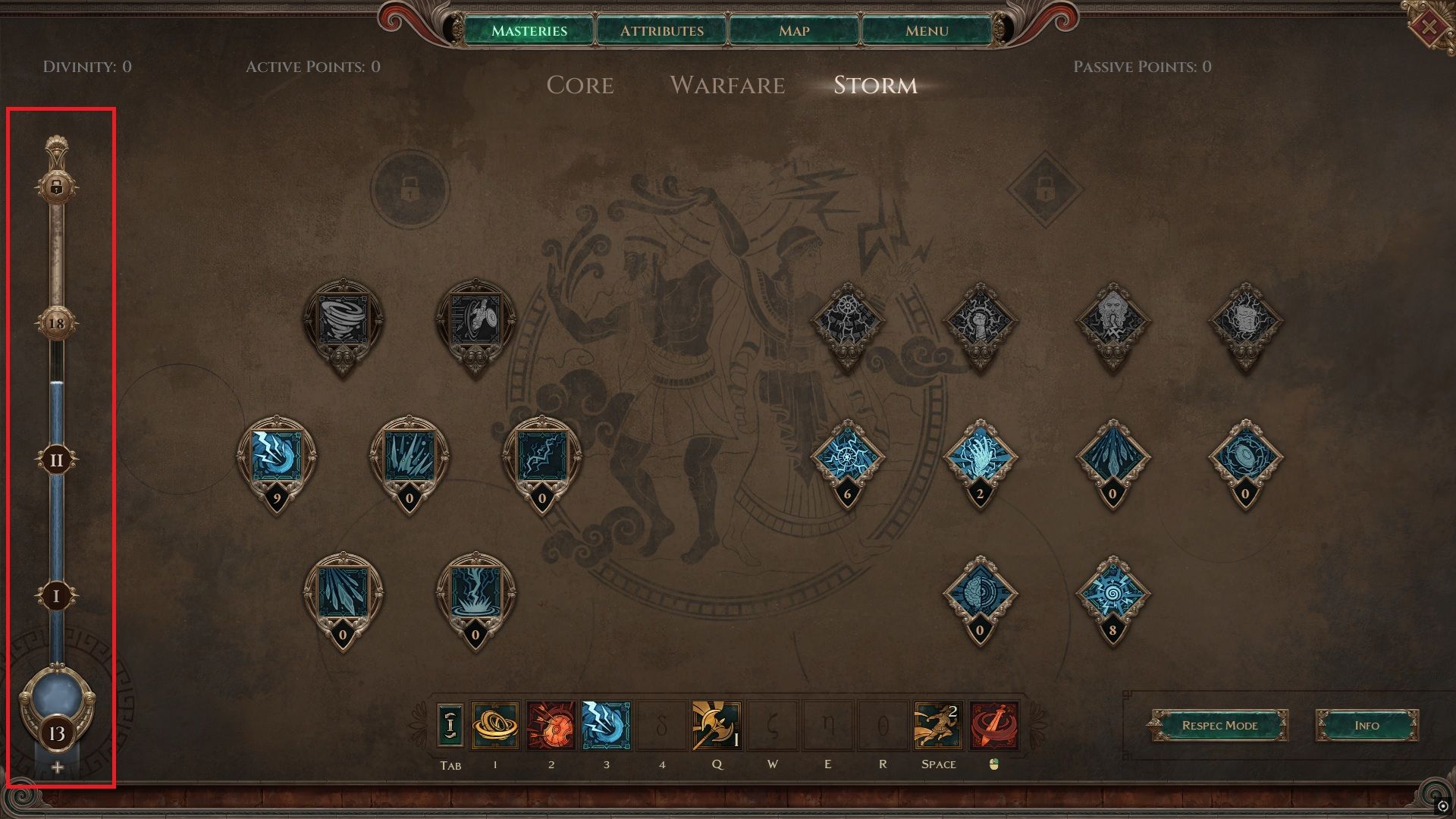 TQ2 Divinity meter