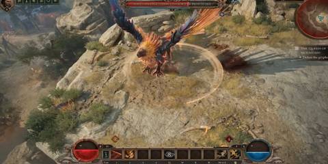 Titan Quest 2 Gryphon boss