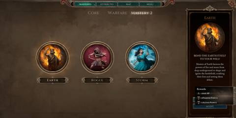 Titan Quest 2 picking second mastery