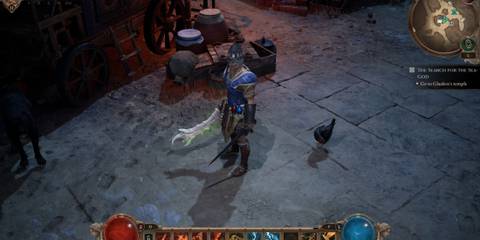 Titan Quest 2 Strange NPC is a Chicken uses of Moly Root